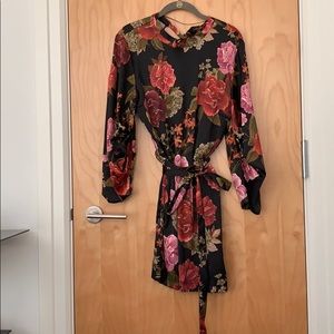 Zara Floral Wrap Dress